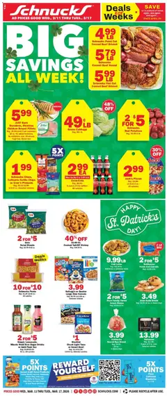 Preview Schnucks Weekly Print Ad - IN valid from 03/11/2026