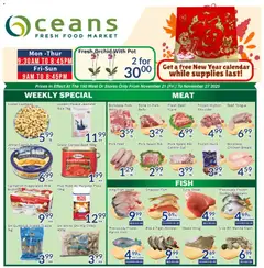 Preview Oceans weekly flyer / circulaire valid from Nov 21, 2025