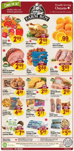 Preview Farm Boy weekly flyer / circulaire valid from Oct 23, 2025