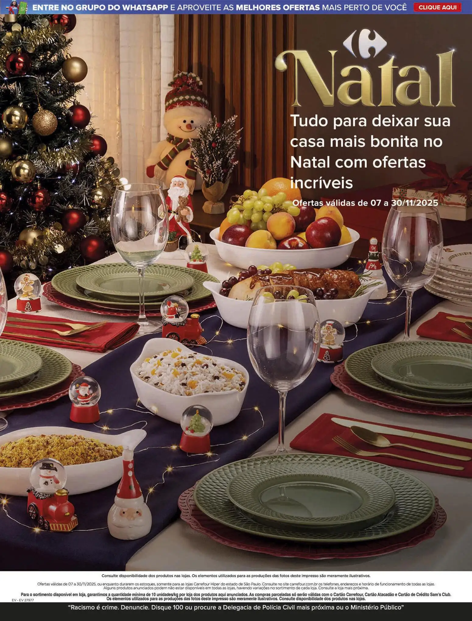 Carrefour - Ofertas de Natal - página 1- válido a partir de 07/11/2025
