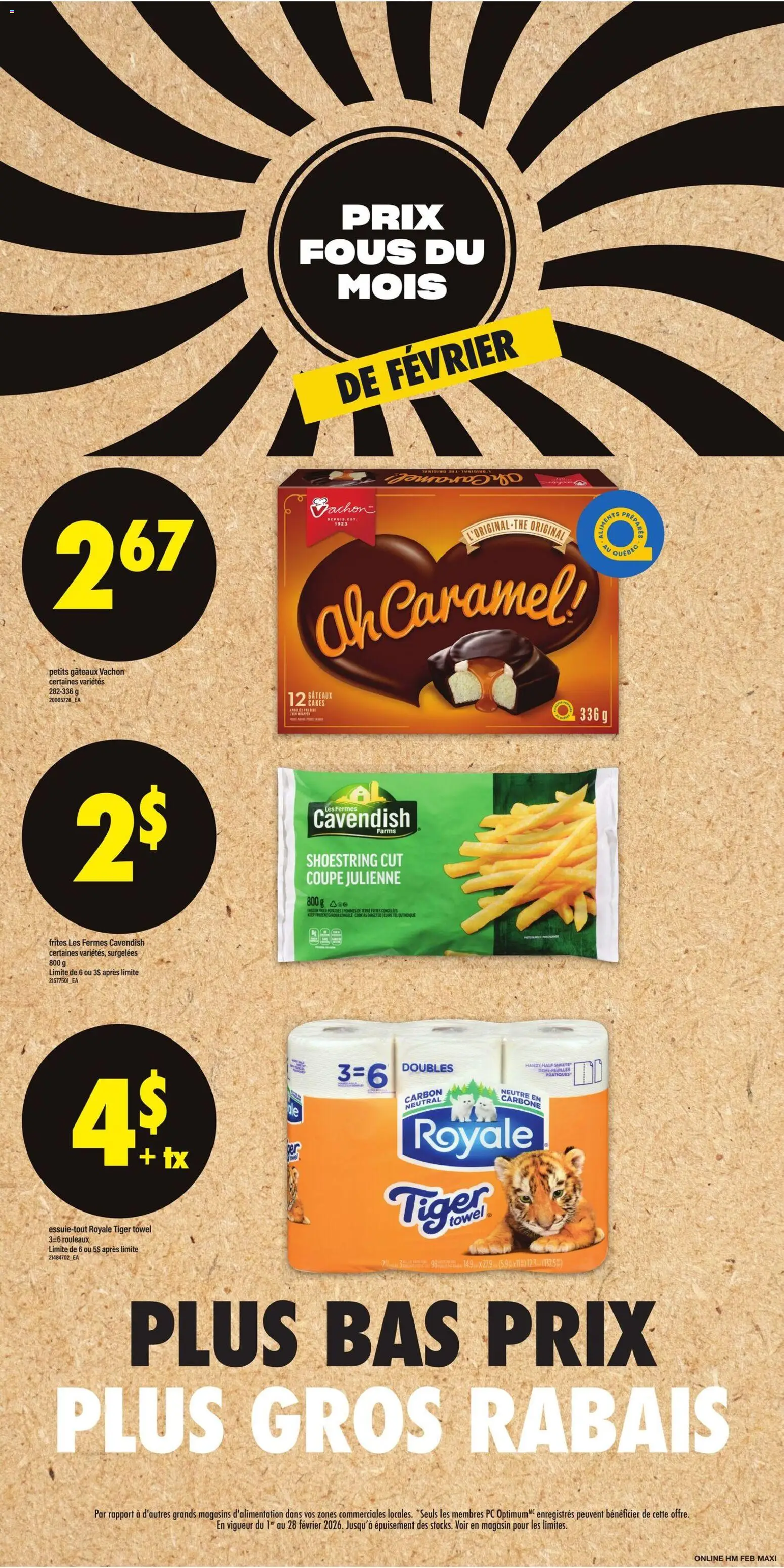 Maxi weekly flyer / circulaire - page 4- valid from Feb 26, 2026