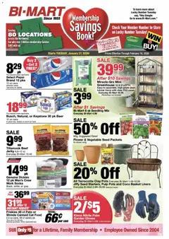 Preview Bi-Mart Weekly Ad valid from 01/27/2026