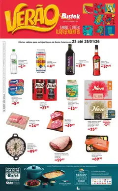 Pré-visualização Bistek Supermercados - Ofertas de Verão  válida a partir de 23/01/2026