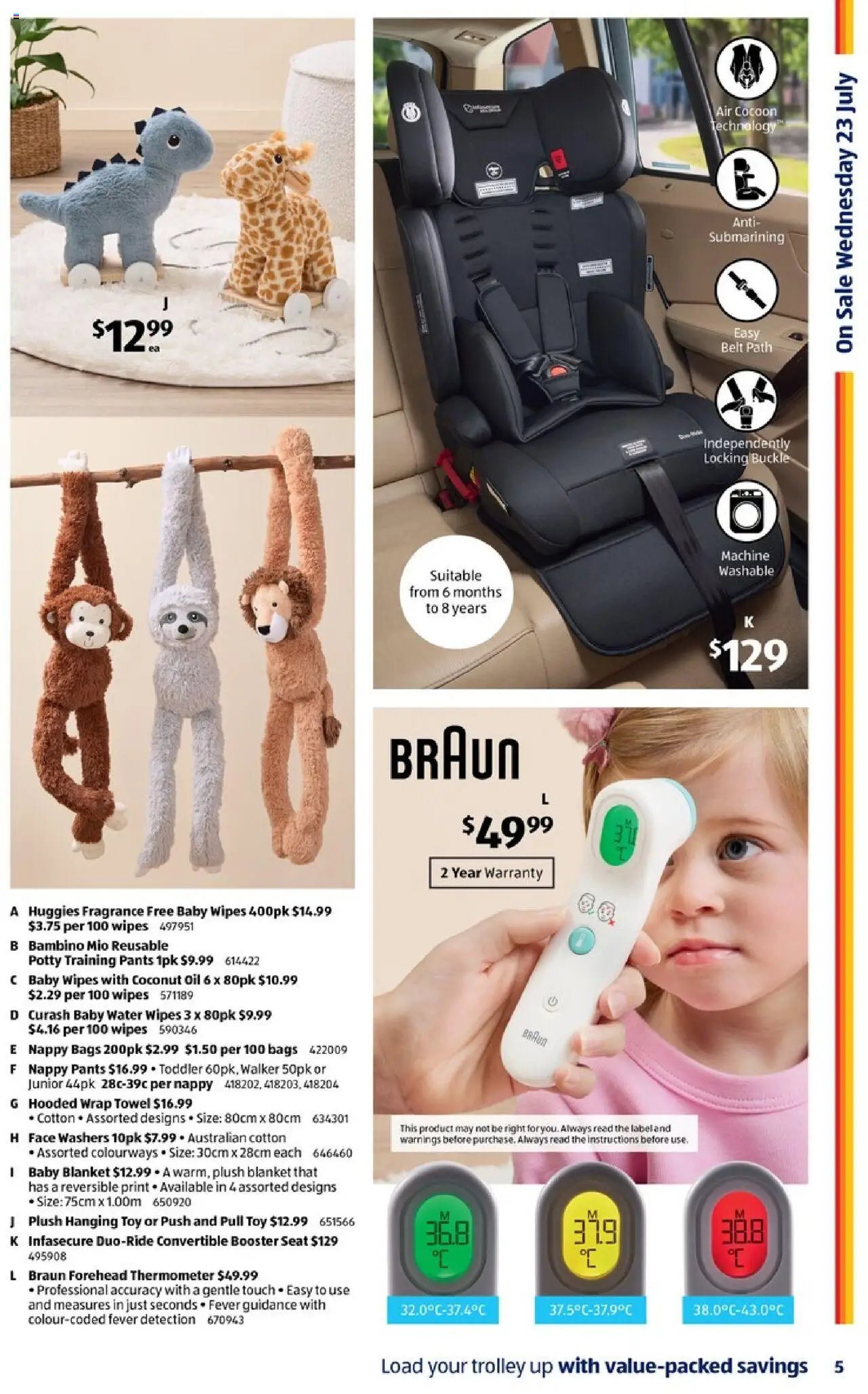 Catalogue Aldi - page 5- valid from 23/07/2025