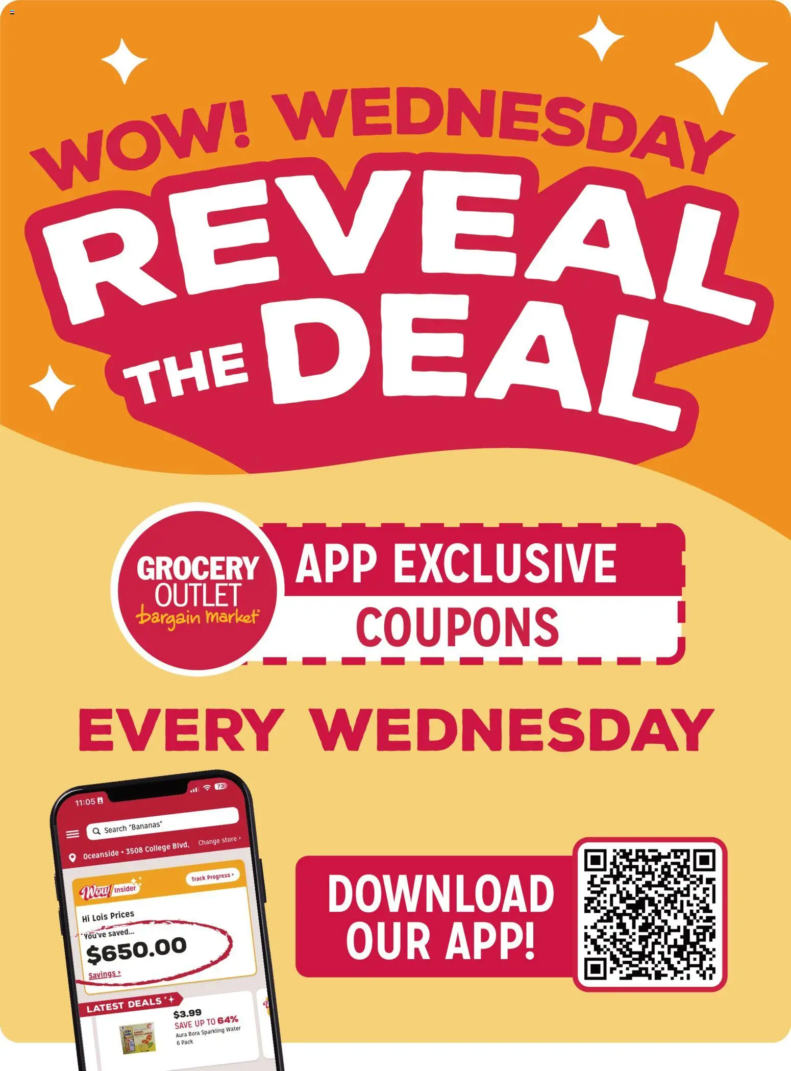 Grocery Outlet Weekly Ad - ID - page 1- valid from 10/22/2025