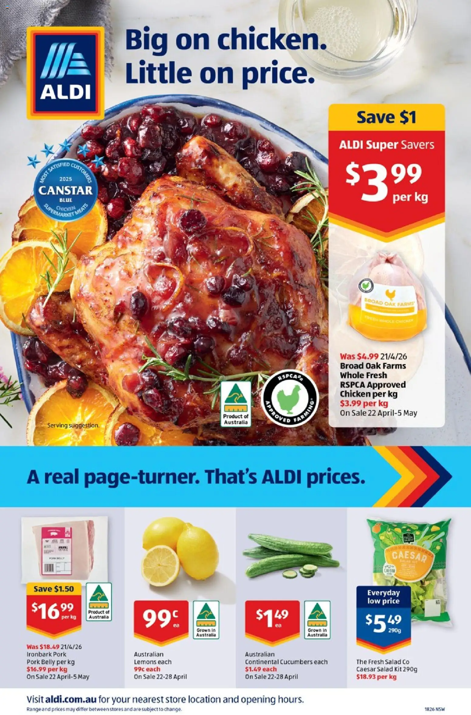 Aldi catalogue  - page 24- valid from 29/04/2026
