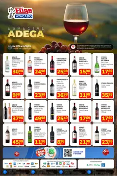 Pré-visualização Higa Atacado - Ofertas Especial de Vinhos válida a partir de 27/11/2025