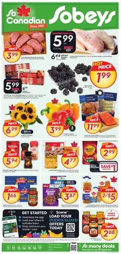 Preview Sobeys weekly flyer / circulaire valid from Sep 11, 2025