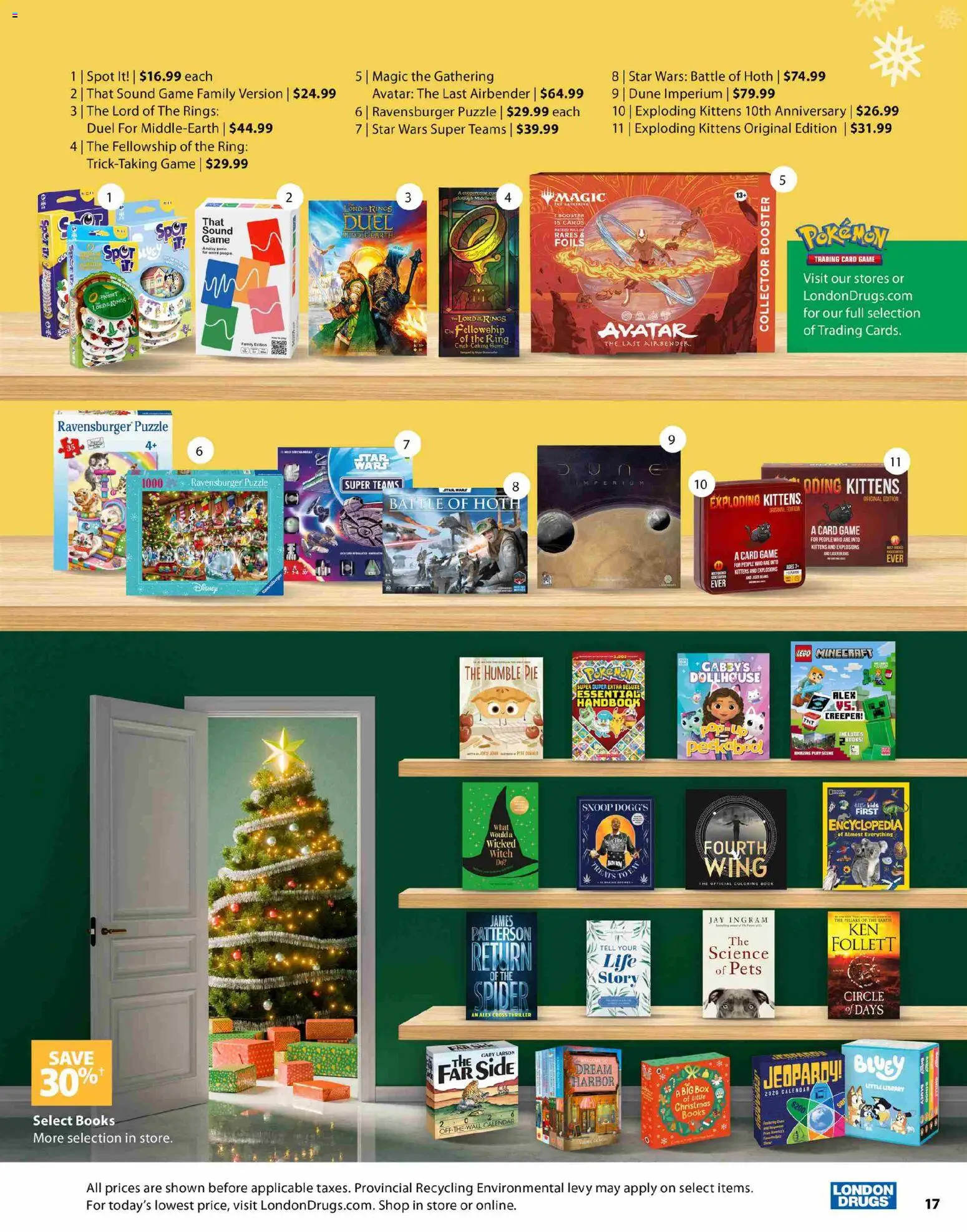 London Drugs - Specialty Christmas Catalogue - page 17- valid from Nov 12, 2025