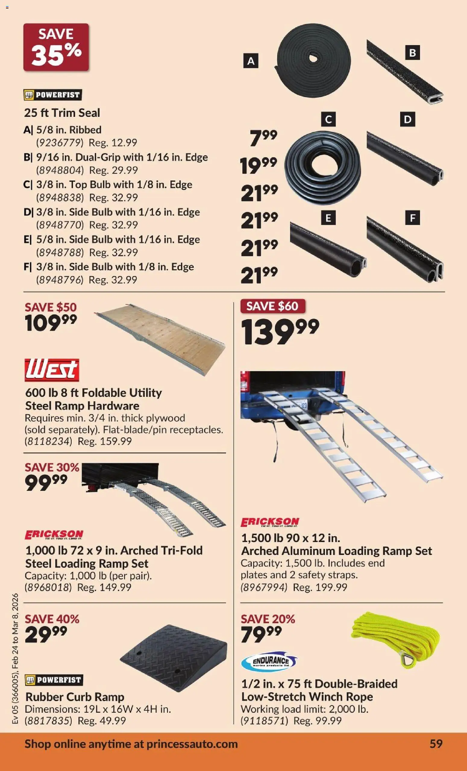 Princess Auto - 2 Week Sale! - page 63- valid from Feb 24, 2026