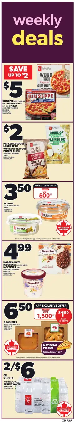 Preview Zehrs weekly flyer / circulaire valid from Jan 22, 2026