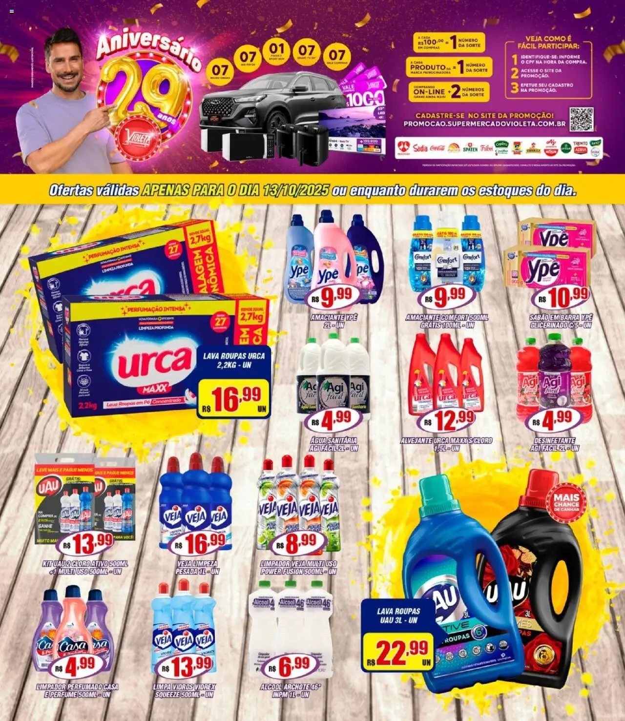 Violeta Supermercados - Ofertas da semana - página 1- válido a partir de 13/10/2025
