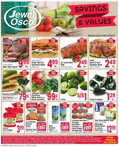 Preview Jewel Osco Savings & Values valid from 07/30/2025