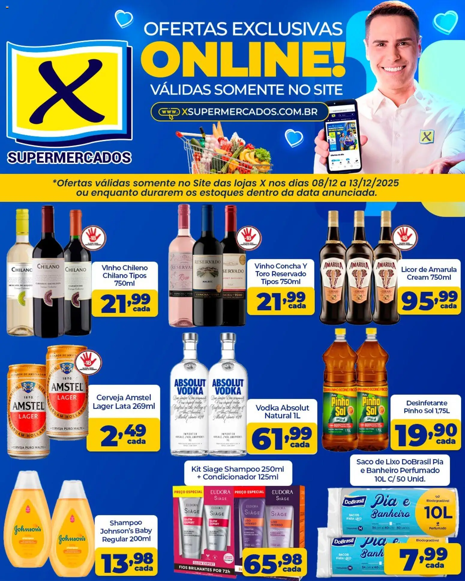 X Supermercados - Ofertas Exclusivas - página 1- válido a partir de 08/12/2025
