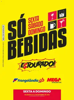 Pré-visualização Frangolândia - Ofertas Bebidas válida a partir de 12/09/2025