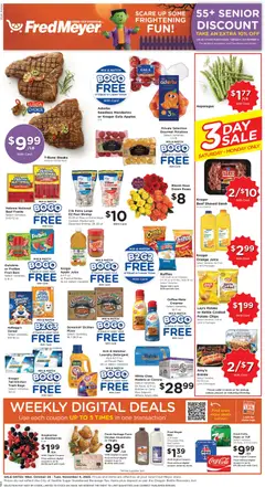 Preview Fred Meyer Weekly Ad valid from 10/29/2025
