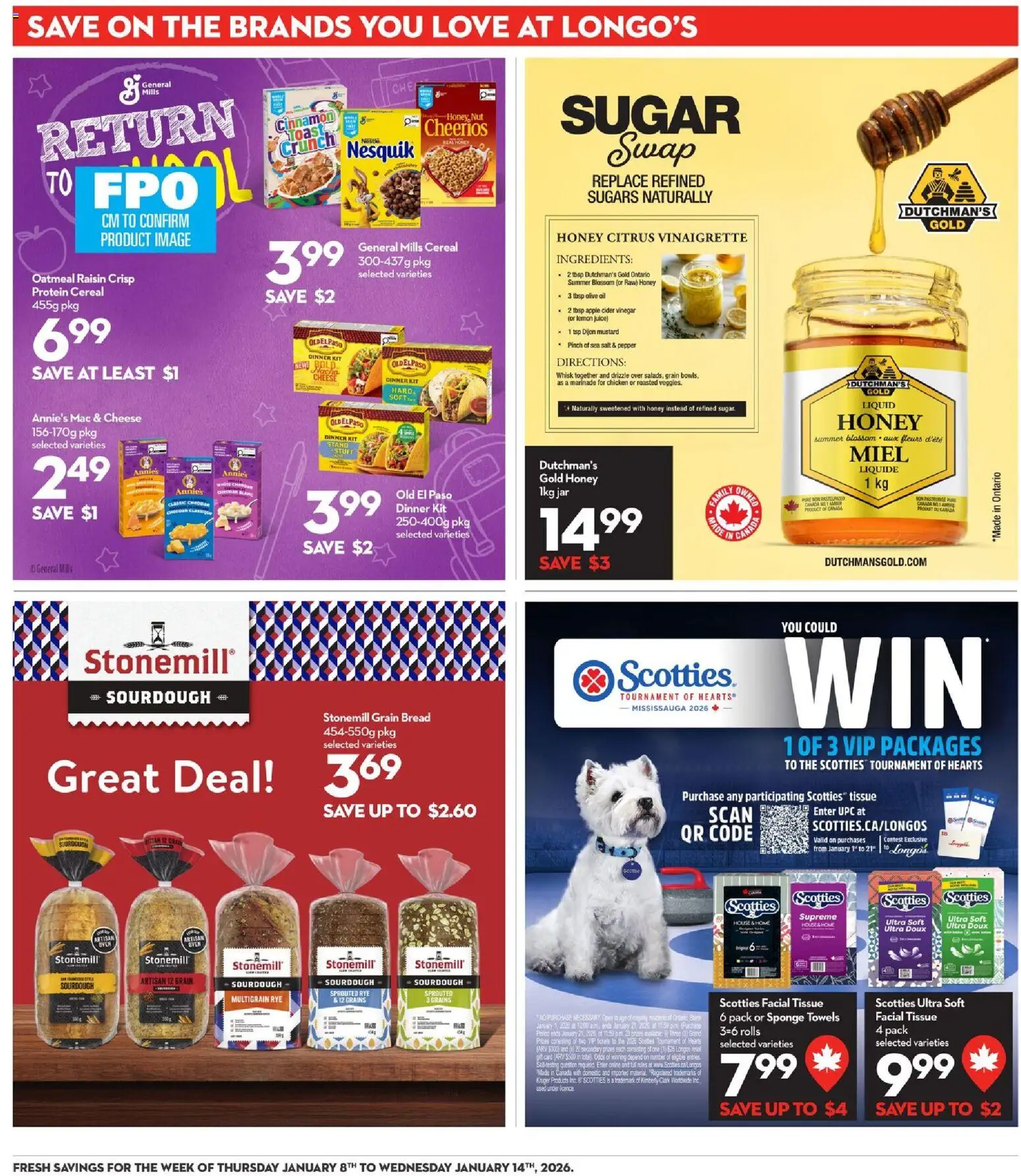 Longo's weekly flyer / circulaire - page 17- valid from Jan 8, 2026