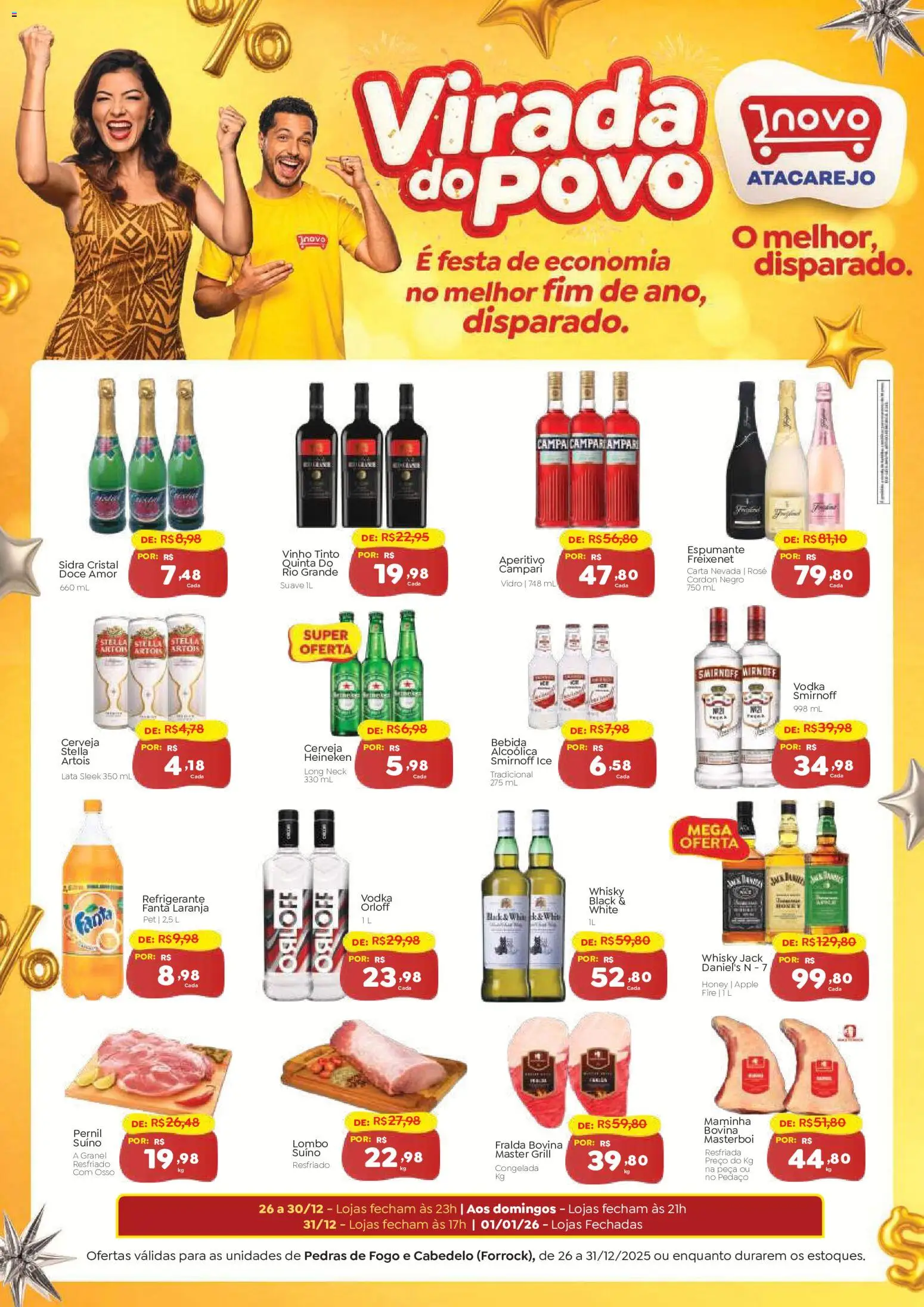 Novo Atacarejo - Ofertas da semana  - página 1- válido a partir de 26/12/2025

