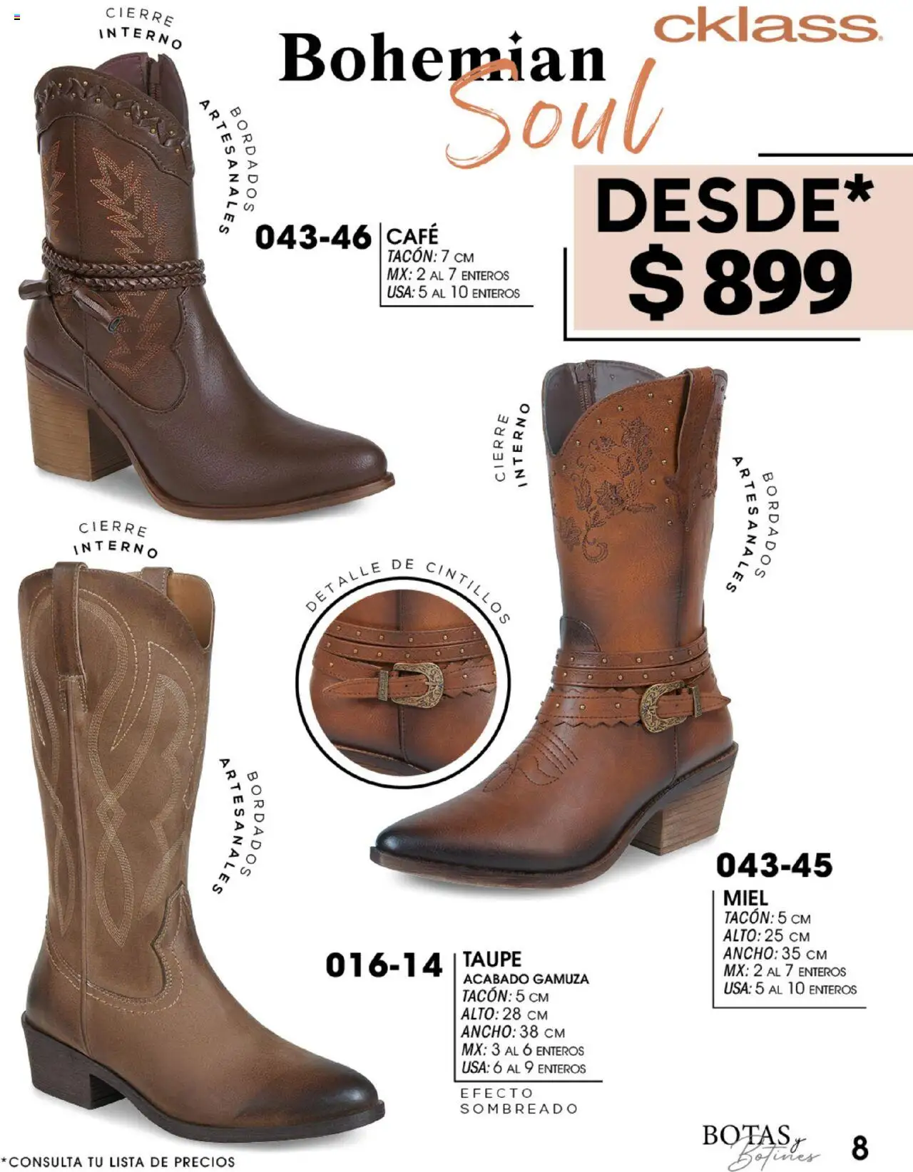 Cklass catálogo Botas - página 9- válido desde 14/07/2025