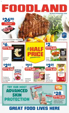 Foodland catalogue preview - valid from 10/09/2025