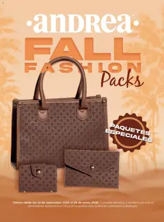 Andrea - Catálogo Fall Fashion Packs válido desde 14/09/2025