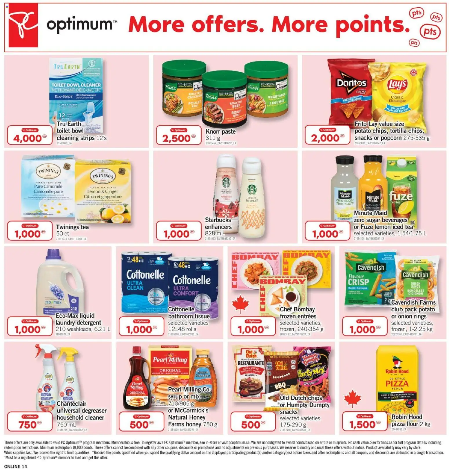 Fortinos weekly flyer / circulaire - page 14- valid from Nov 13, 2025