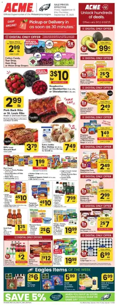Preview Acme Weekly Ad valid from 09/12/2025