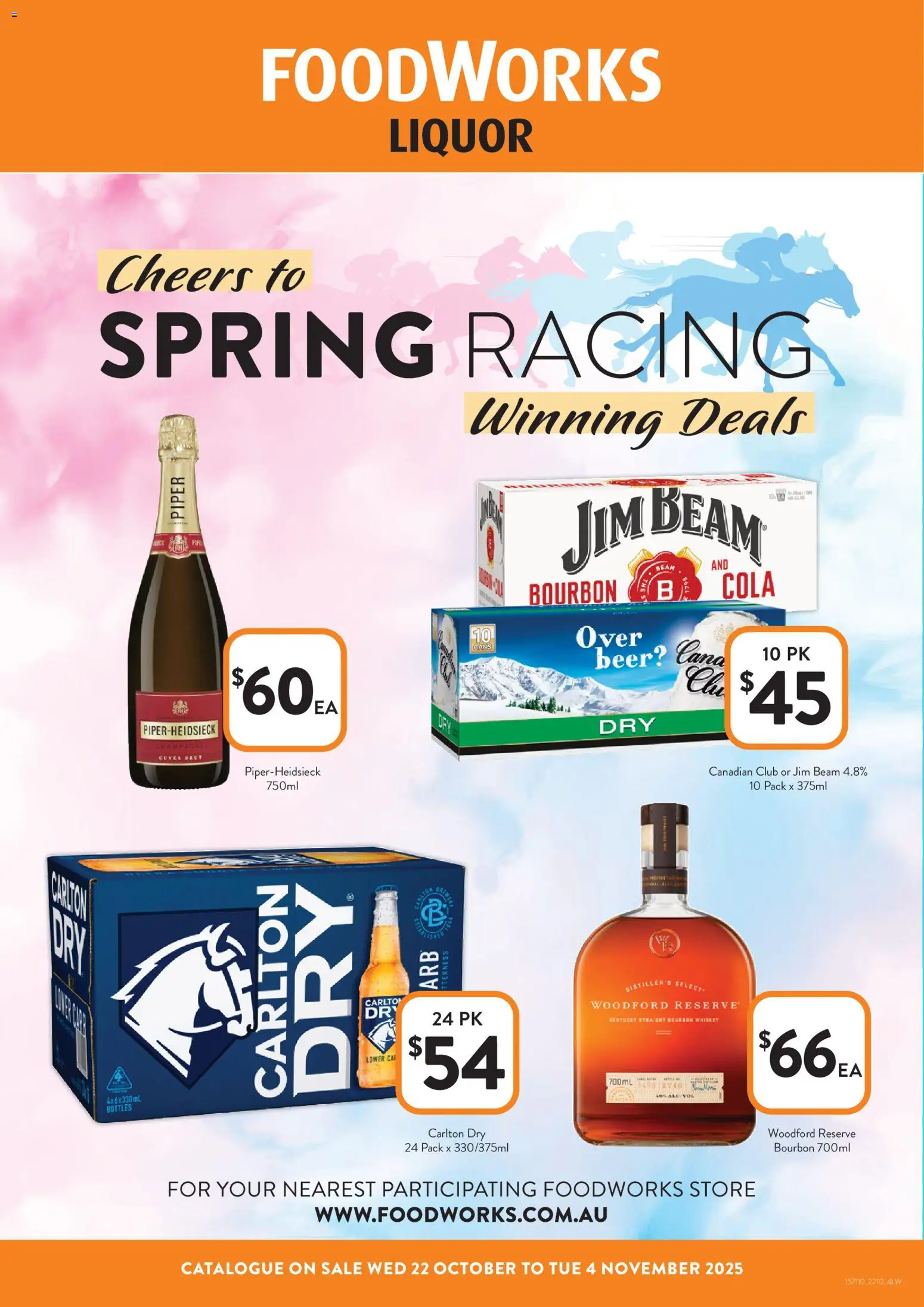 Foodworks Liquor VIC - page 1- valid from 22/10/2025