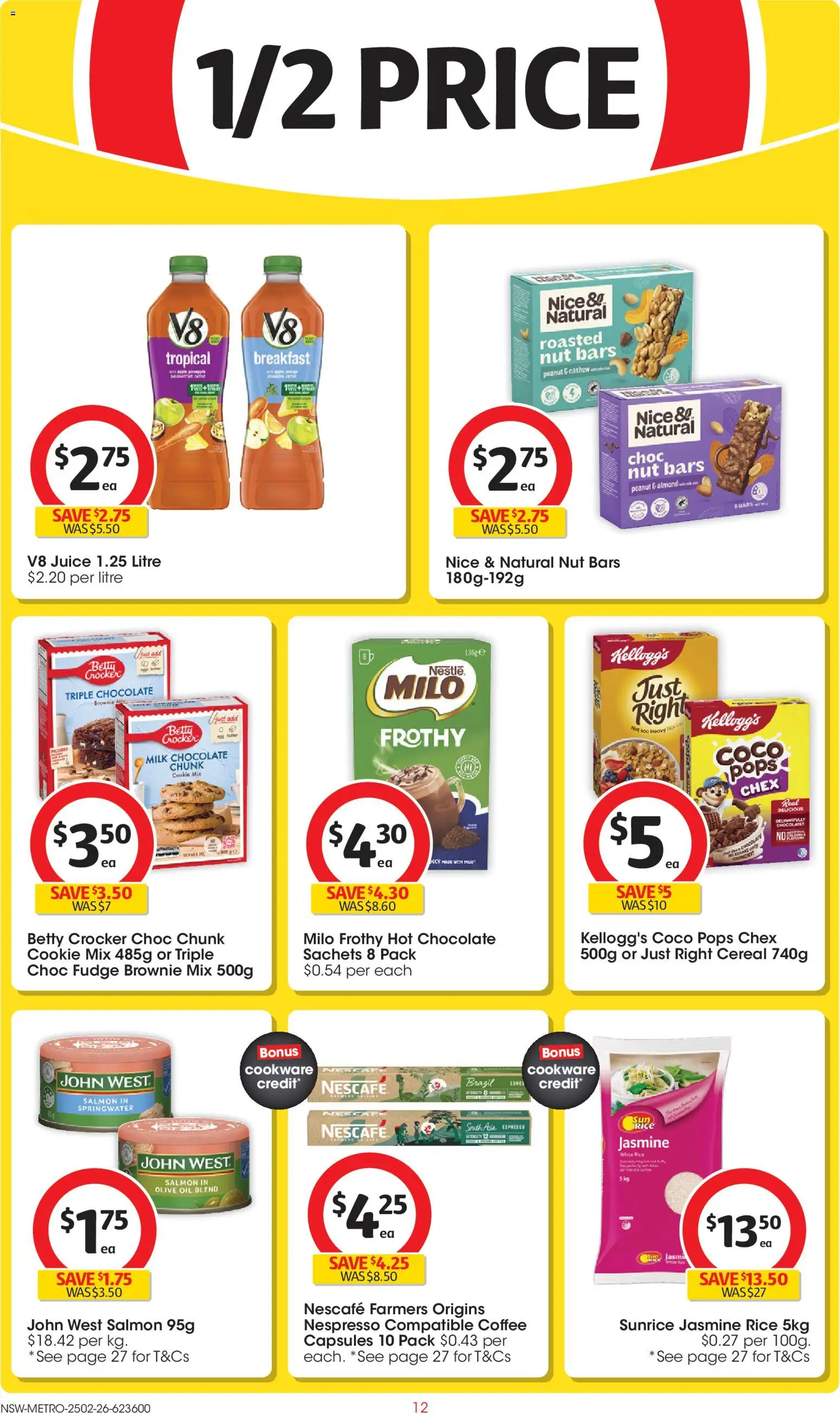 Coles Catalogue  - page 12- valid from 25/02/2026