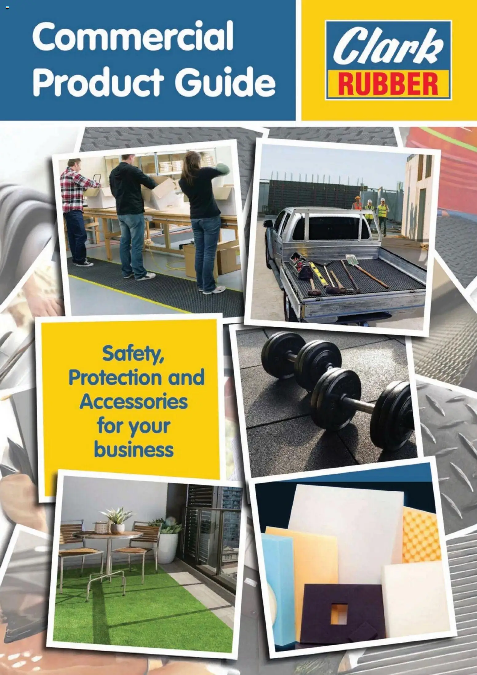 Clark Rubber catalogue  - page 1- valid from 02/04/2026
