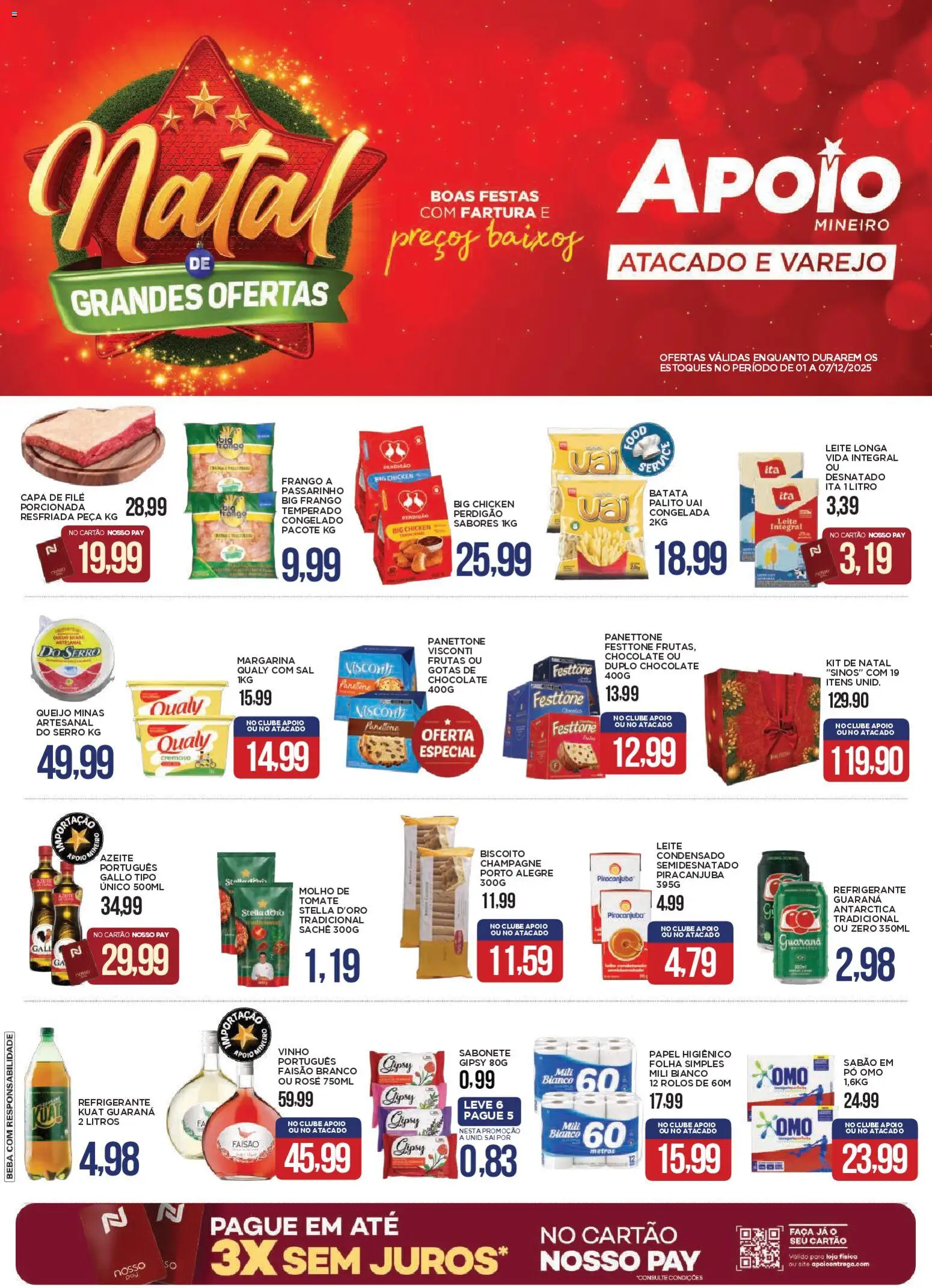 Apoio Mineiro - Ofertas da semana - página 1- válido a partir de 01/12/2025
