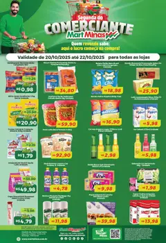 Pré-visualização Mart Minas - Ofertas Segunda do Comerciante válida a partir de 20/10/2025