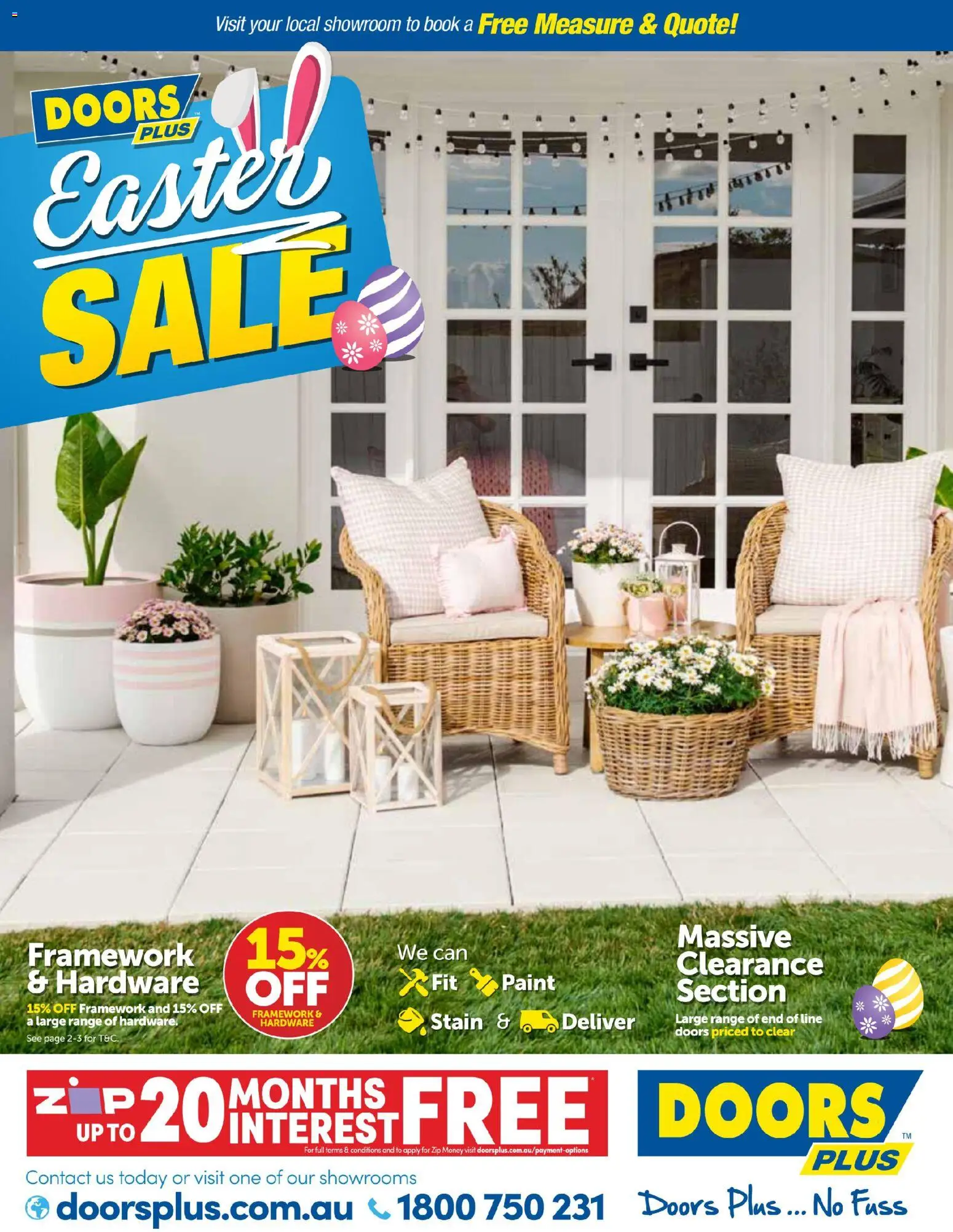 Doors Plus catalogue  - page 1- valid from 01/04/2026