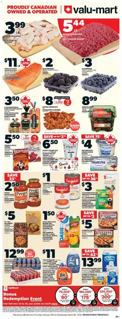 Preview Valu Mart weekly flyer valid from Feb 26, 2026