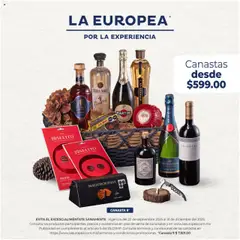 La Europea - Catálogo Canastas y Regalos válido desde 22/09/2025