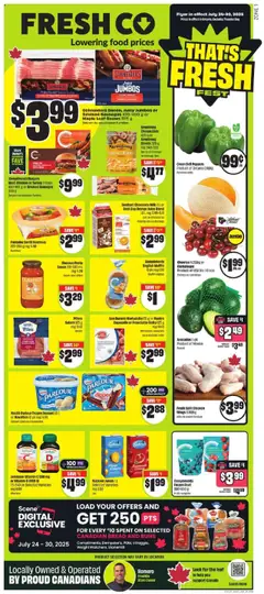 Preview FreshCo weekly flyer / circulaire valid from Jul 24, 2025