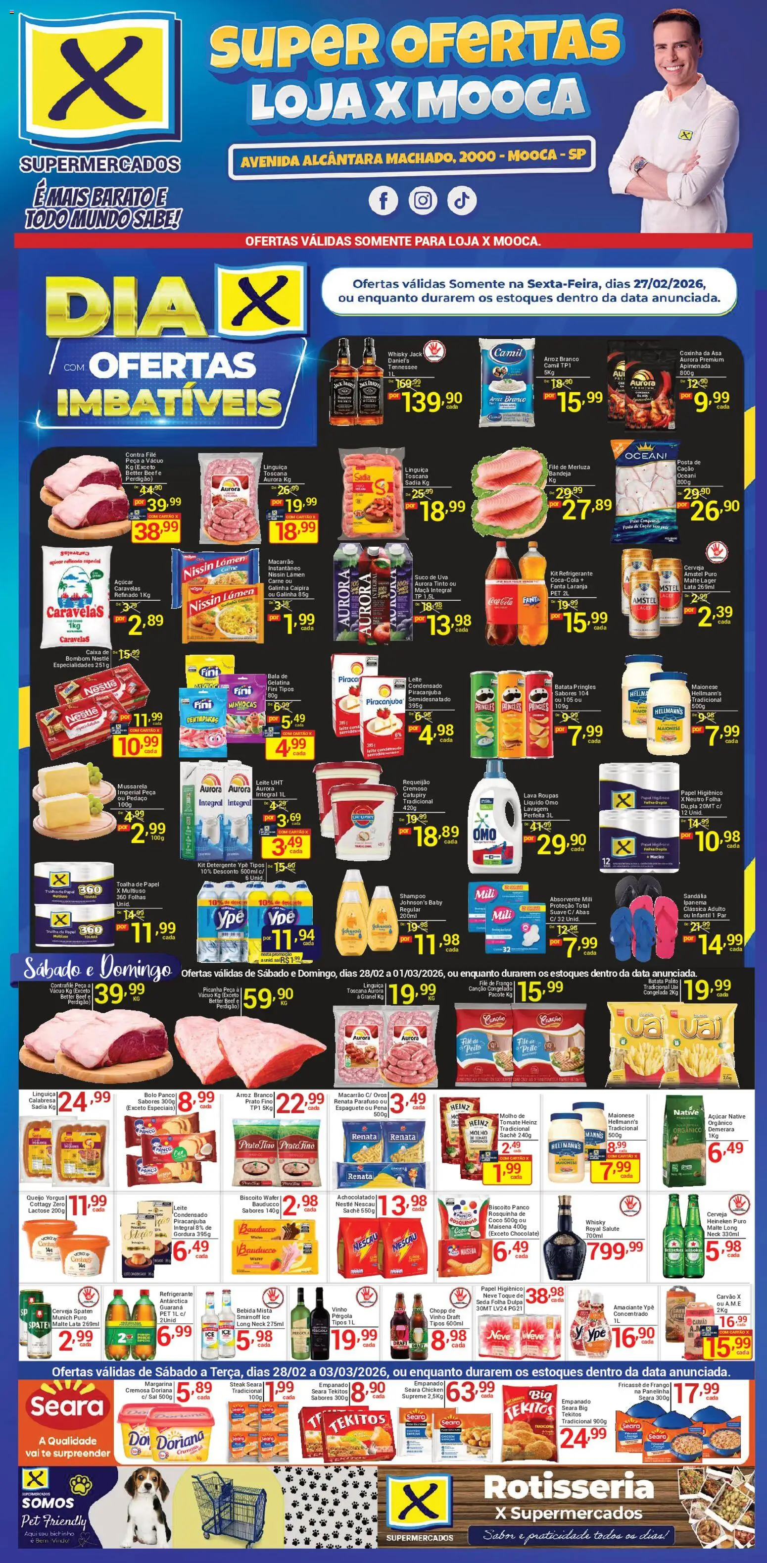 X Supermercados - Ofertas da semana - página 1- válido a partir de 27/02/2026
