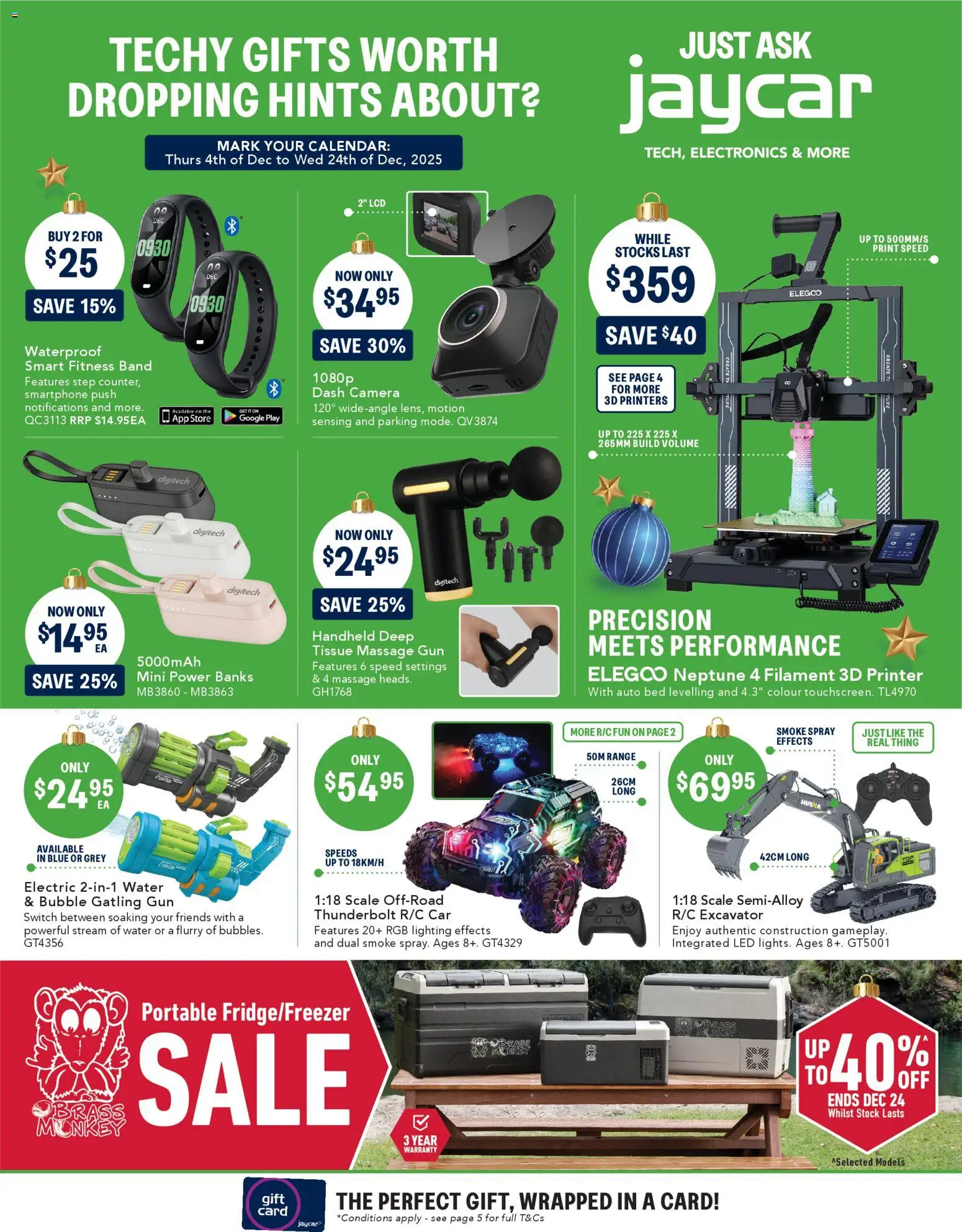 Jaycar Catalogue  - page 1- valid from 04/12/2025