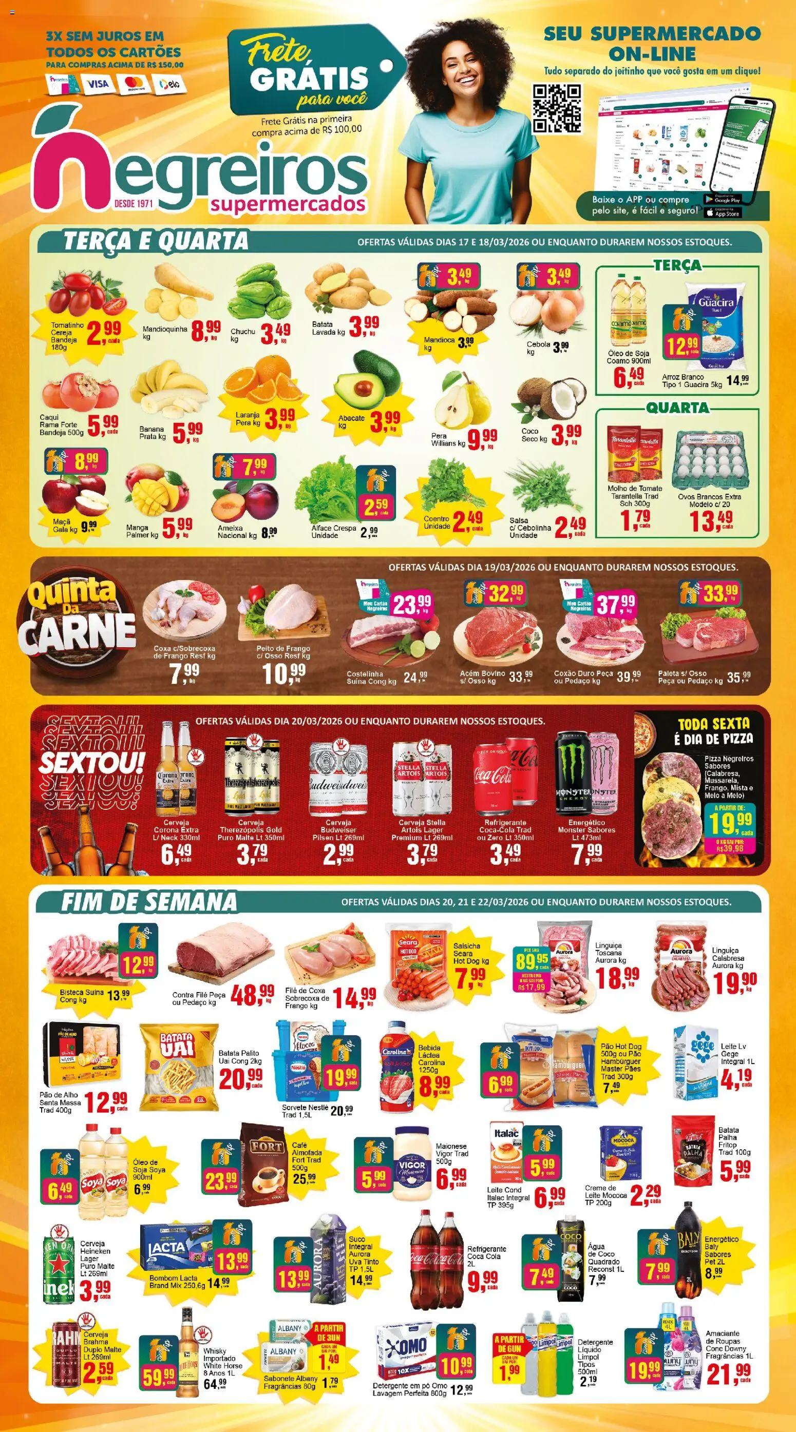 Negreiros - Ofertas da semana - página 1- válido a partir de 17/03/2026

