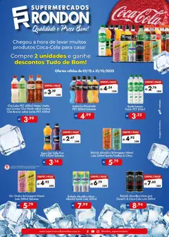 Pré-visualização Supermercados Rondon - Ofertas Bebidas válida a partir de 01/12/2025