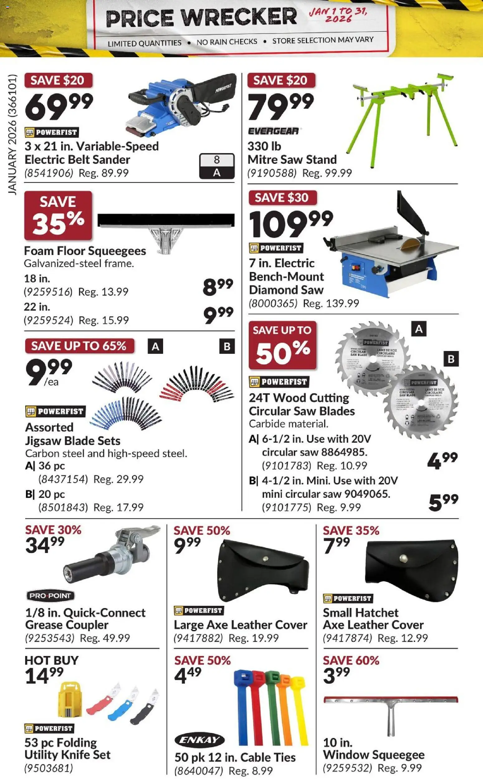 Princess Auto - Price Wrecker - page 18- valid from Jan 1, 2026