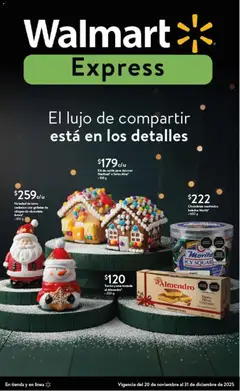 Walmart Express folleto El lujo de compartir está en los detalles válido desde 20/11/2025