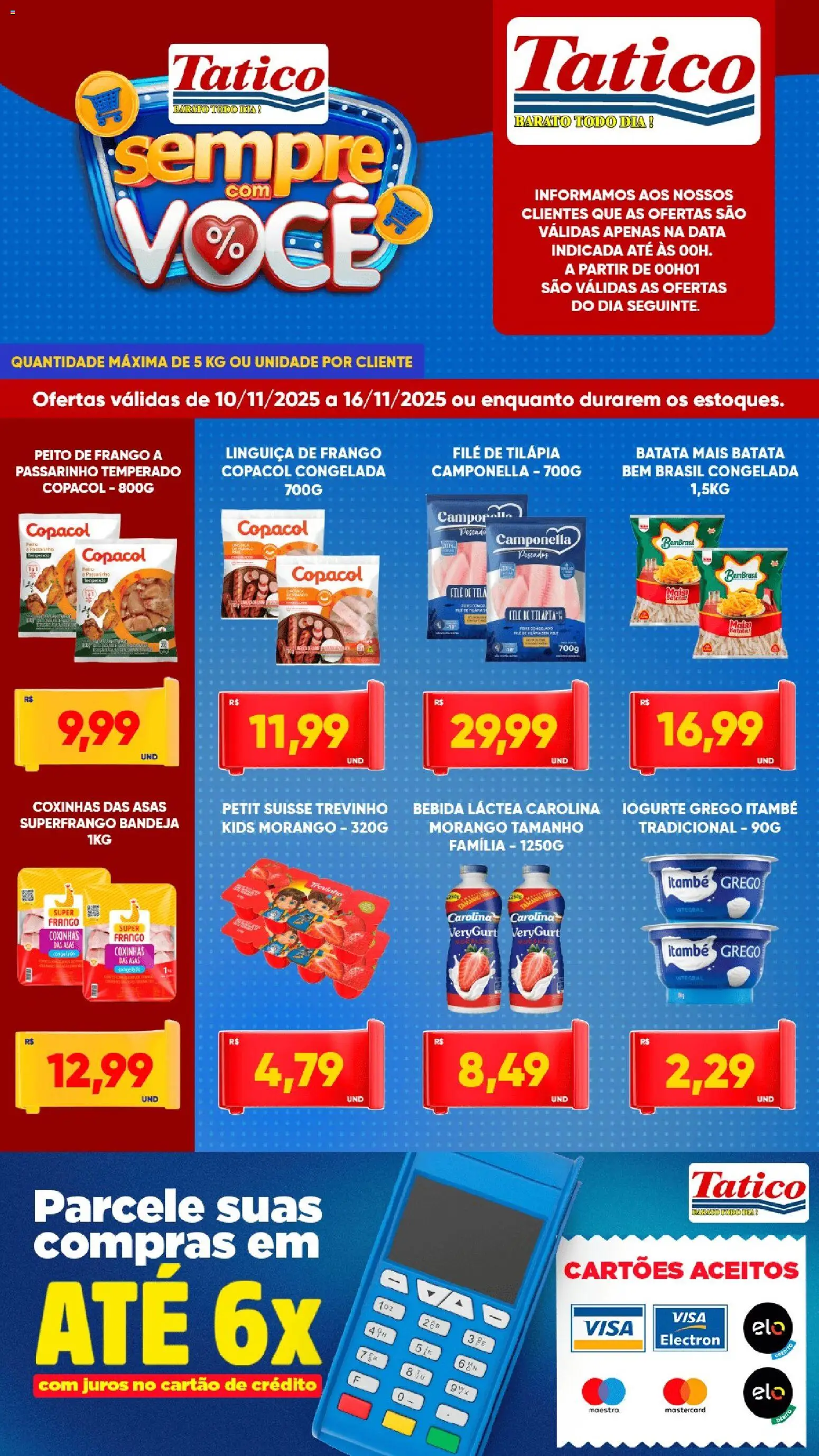 Tatico - Ofertas da semana - página 1- válido a partir de 10/11/2025
