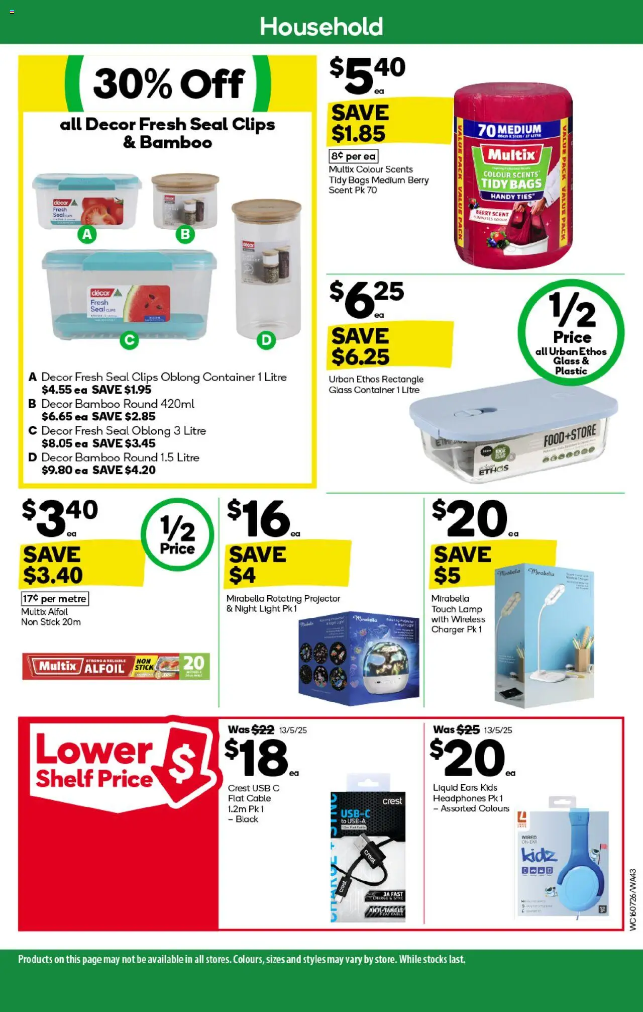 Weekly catalogue Woolworths WA 16/07 - page 43- valid from 16/07/2025