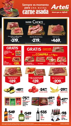 Arteli folleto Carnes & Cortes Suc.Arteli & Arteli mas válido desde 31/10/2025