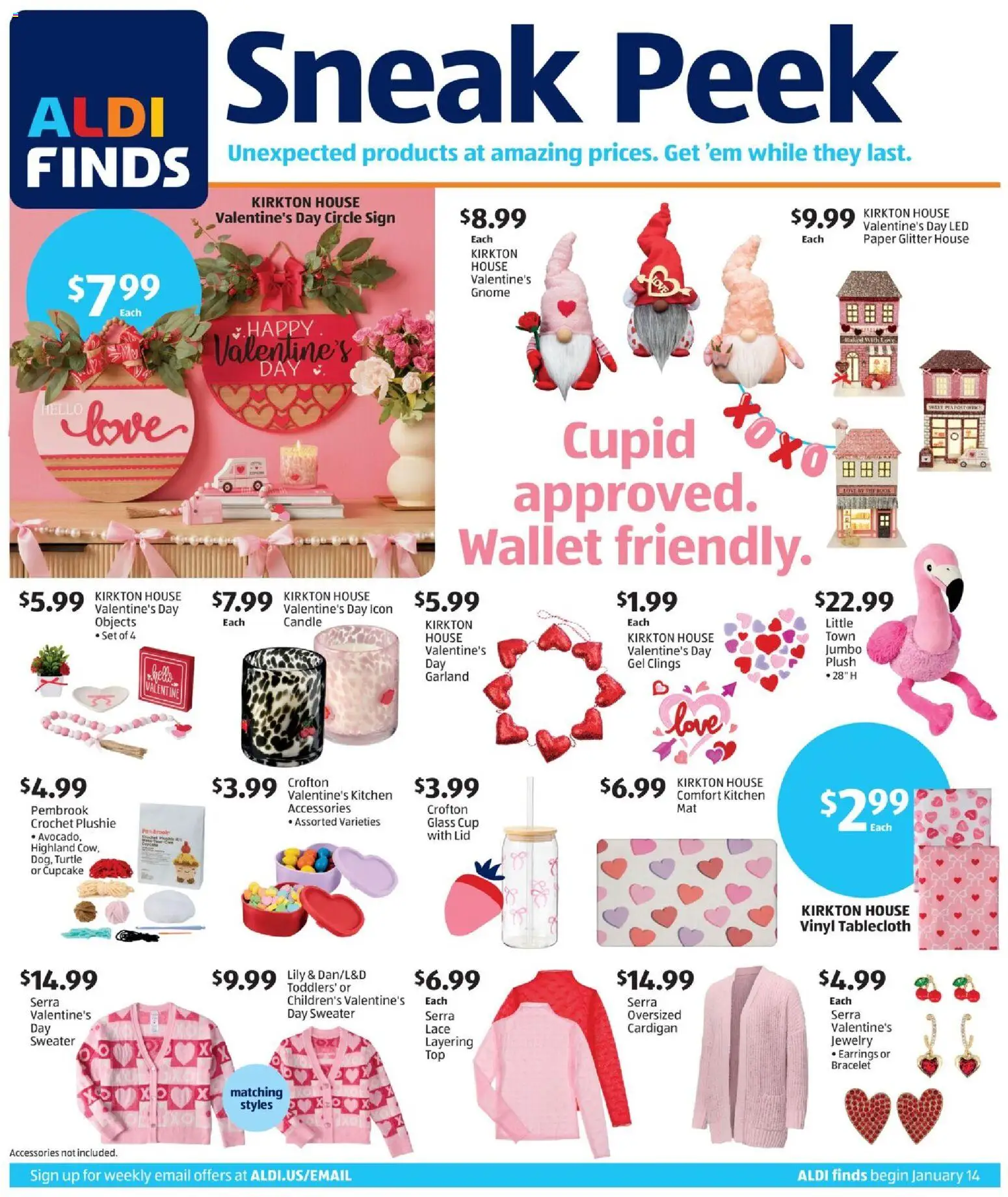 Aldi In Store Ad - page 1- valid from 01/14/2026