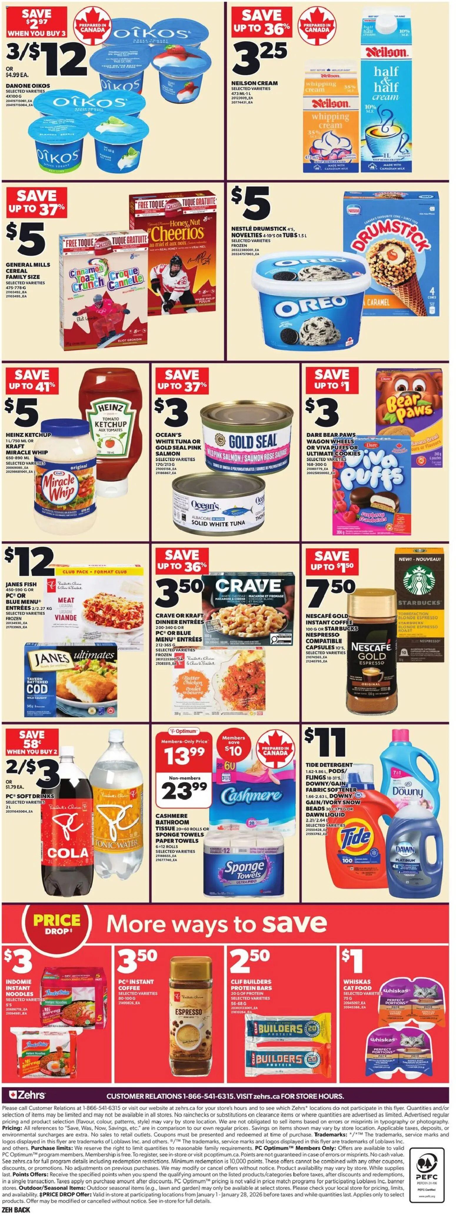 Zehrs weekly flyer / circulaire - page 4- valid from Jan 8, 2026