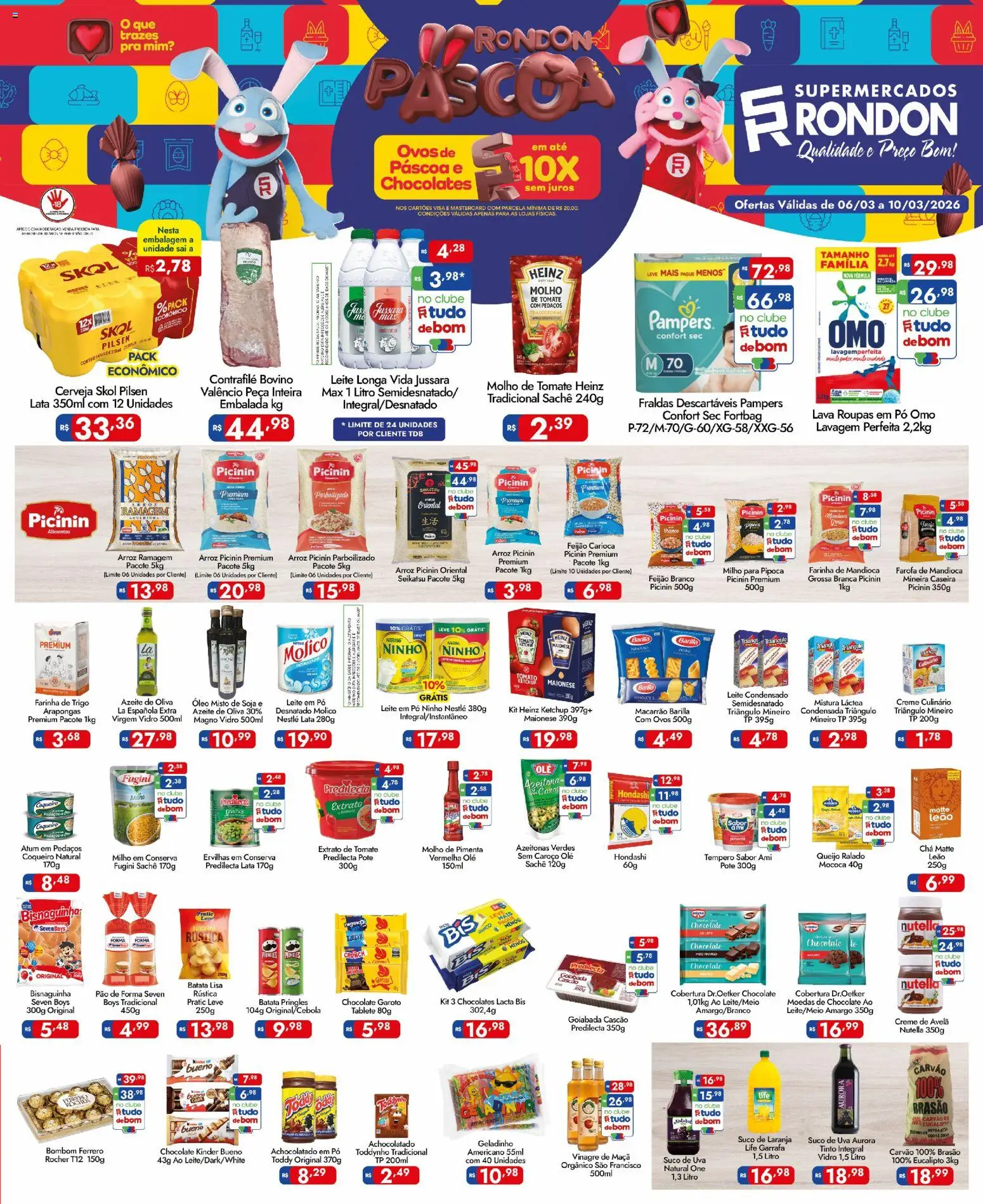 Supermercados Rondon - Ofertas da semana - página 1- válido a partir de 06/03/2026
