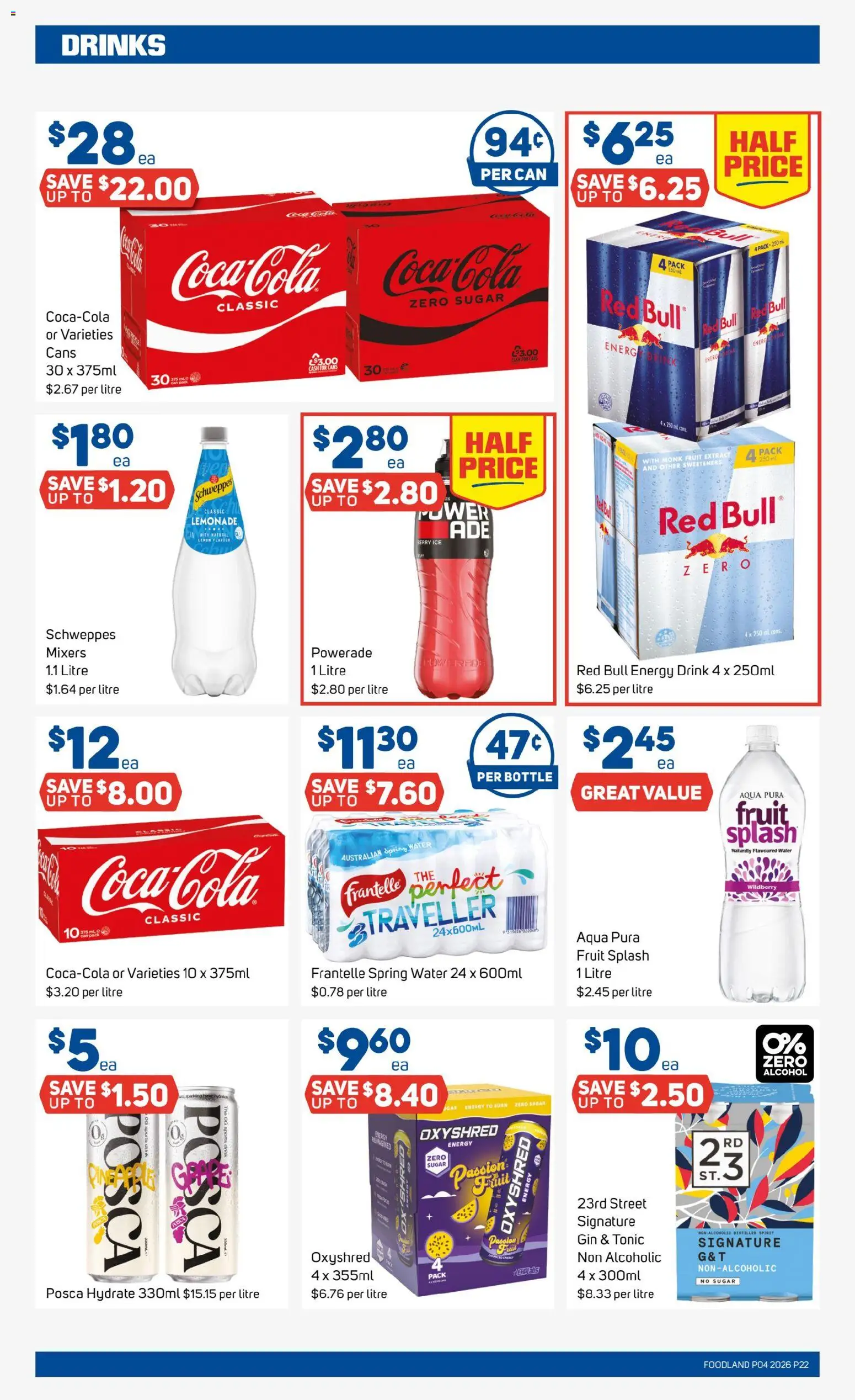 Foodland  Catalogue  - page 22- valid from 21/01/2026