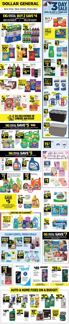 Preview Dollar General Weekly Ad valid from 04/26/2026